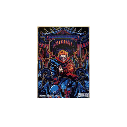 Japanese Anime Demon Slayer Gojo Satoru Jujutsu Kaisen Fushiguro Megumi Collectible Cards Christmas Birthday Gift Children's Toy