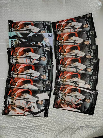 Jujutsu Kaisen Collection Cards 12 Packs Booster Box Glory Edition Anime Trading Card Game CCG Kadou Merchandise