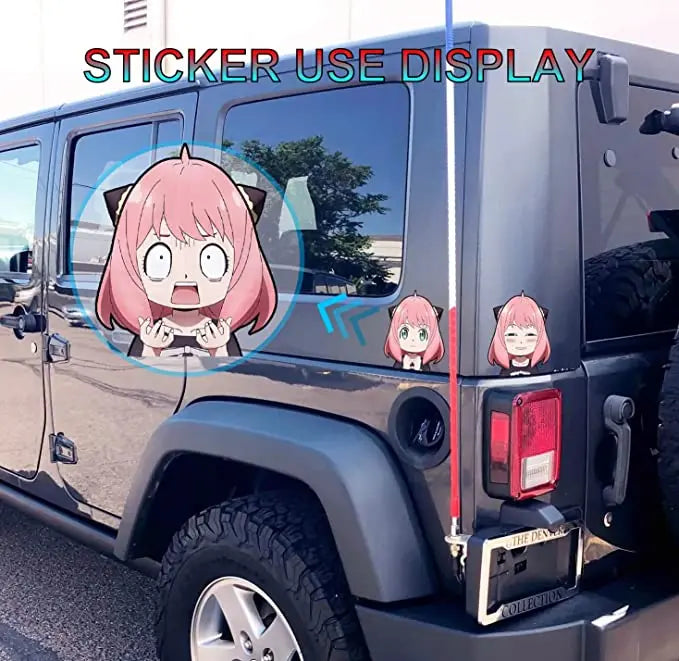 Jujutsu Kaisen Gojo Sticker Anime Waterproof Decals for Car,Laptop,Refrigerator,Sitcase,Etc Car Decor Creative Gift 3d Stickers