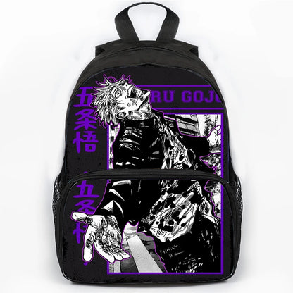 Sac à dos étanche pour écoliers, garçons et filles, motif Anime Jujutsu Kaisen, Gojo Satoru Tops, Yuji Itadori, pour ordinateur portable