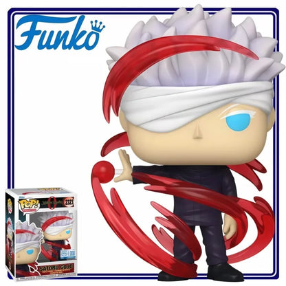 Funko POP Jujutsu Kaisen 0 Satoru Gojo Red Cursed Technique Exquisite Vinyl Figure Collectible Desktop Ornament Anime Fan Gift