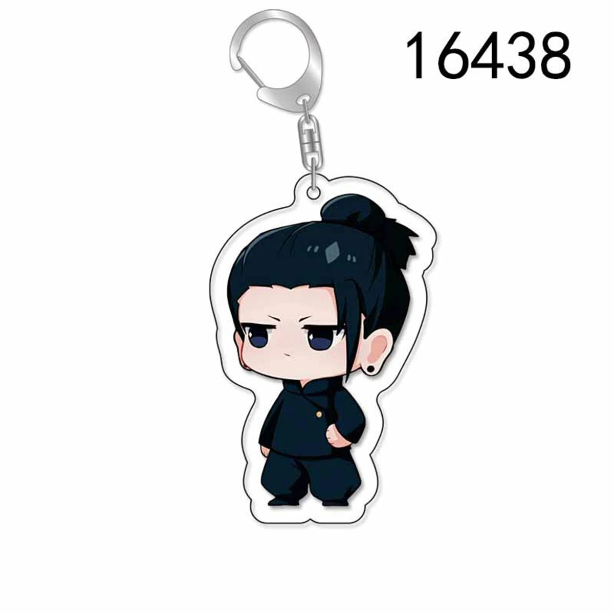 Porte-clés en acrylique Anime - Pendentif personnage de dessin animé Jujutsu Kaisen, adapté aux sacs et aux clés, cadeaux de cosplay, cadeau parfait pour les fans