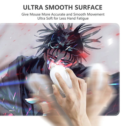 Hot Sale Anime Mouse Pad J-jujutsu Kaisen Choso Big Size Laptop Desk Mat Non-Slip Gamer Keyboard Pad Gaming Extended Mousepad