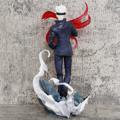 28cm Anime Cartoon Jujutsu Kaisen Gojo Satoru Kids Toys Pvc Model Statue Collection Brinquedos Action Figure Birthday Toys Gift - Jujutsu Kaisen Merch - Free Shipping Buy Now