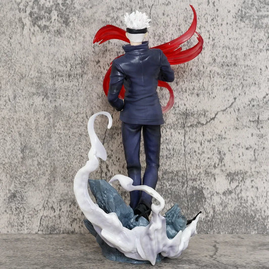 28cm Anime Cartoon Jujutsu Kaisen Gojo Satoru Kids Toys Pvc Model Statue Collection Brinquedos Action Figure Birthday Toys Gift - Jujutsu Kaisen Merch - Free Shipping Buy Now