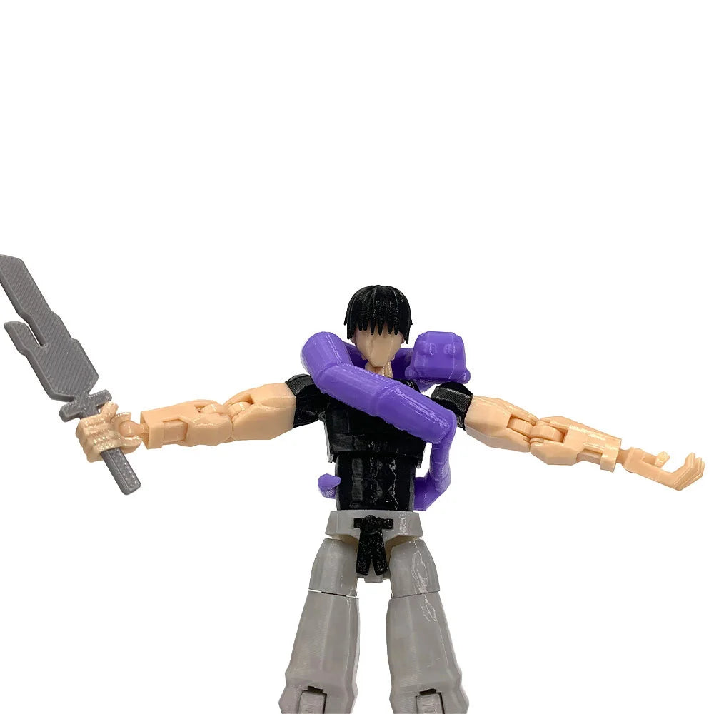 3D Printed Jujutsu Kaisen Fushiguro Toji Anime Multi-Jointed Shapeshift Toys Action Figures Mannequin Model Ornaments Gifts - Jujutsu Kaisen Merch - Free Shipping Buy Now