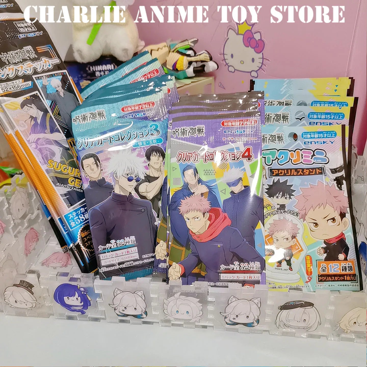 Newest Jujutsu Kaisen Collection Card Japanese Anime Figure Card Cosplay Bookmark Stickers Pendant Toys Fans Gift
