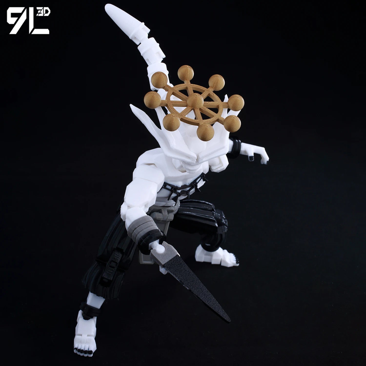 9L3D Mahoraga & Gojo Satoru 3D Printed Figures Set Jujutsu Kaisen Anime Multi-Jointed Poseable Model Collectible Toys Gift - Jujutsu Kaisen Merch - Free Shipping Buy Now