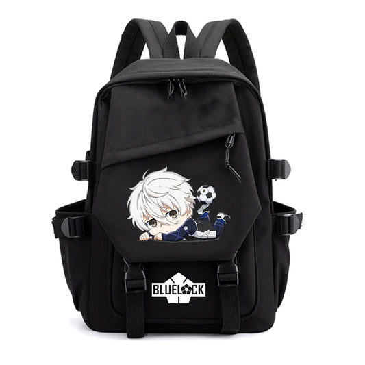 Sac à dos Anime Blue Lock pour femmes et hommes, sac à dos de voyage tendance, sac d'école pour sports de plein air