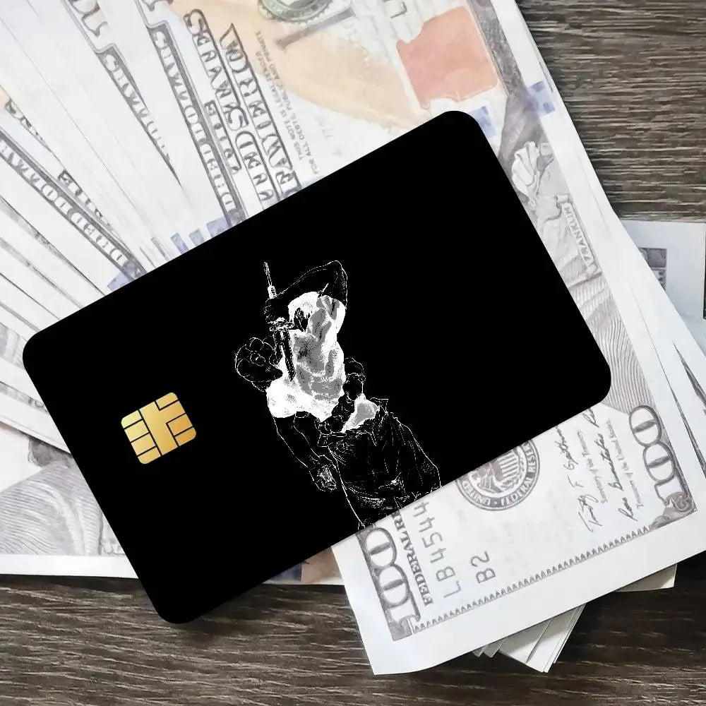 Cool Fashion Anime Popular Hot Top Jujutsu Kaisen Luxury Credit Card Film Debit Protect Bank Bus Card Sticker Skin