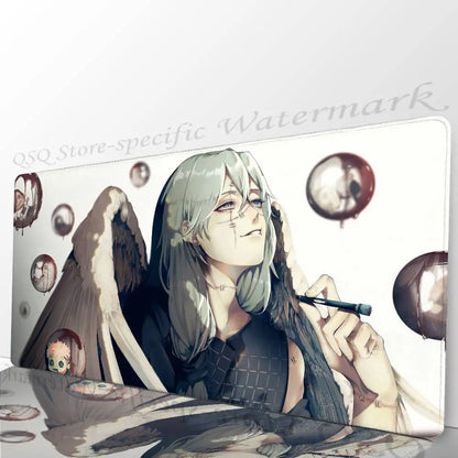 M-mahito Jujutsu Kaisen Anime Mousepad Mouse Mat Desk Mat With Pad Gaming Accessories Prime Gaming XXL Keyboard Pad Padding Ma