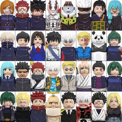 WM6202 Jujutsu Kaisen Building Blocks Itadori Yuji Gojo Satoru Ryomen Mini Action Figure Accessories Christmas Gift for Kids - Jujutsu Kaisen Merch - Free Shipping Buy Now