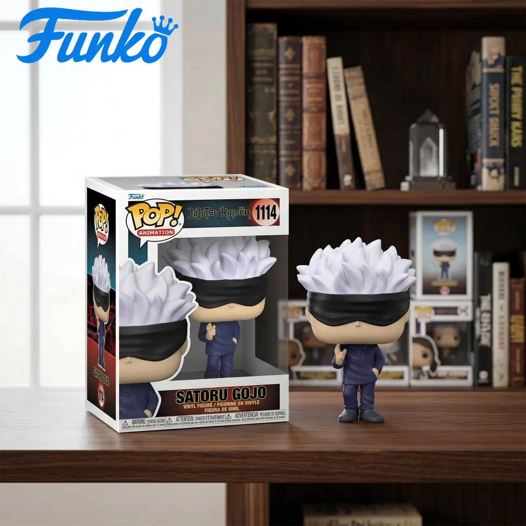 Funko POP - Satoru Gojo-#1114-Anime character figurines, collector figurines, anime fans, creative birthday gifts, anime fan