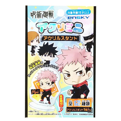 Genuine Japanese Official Jujutsu Kaisen Merch Blind Bag Vol.4 Acrylic Stand Mini Card Pvc Transparent Collection Card Trading