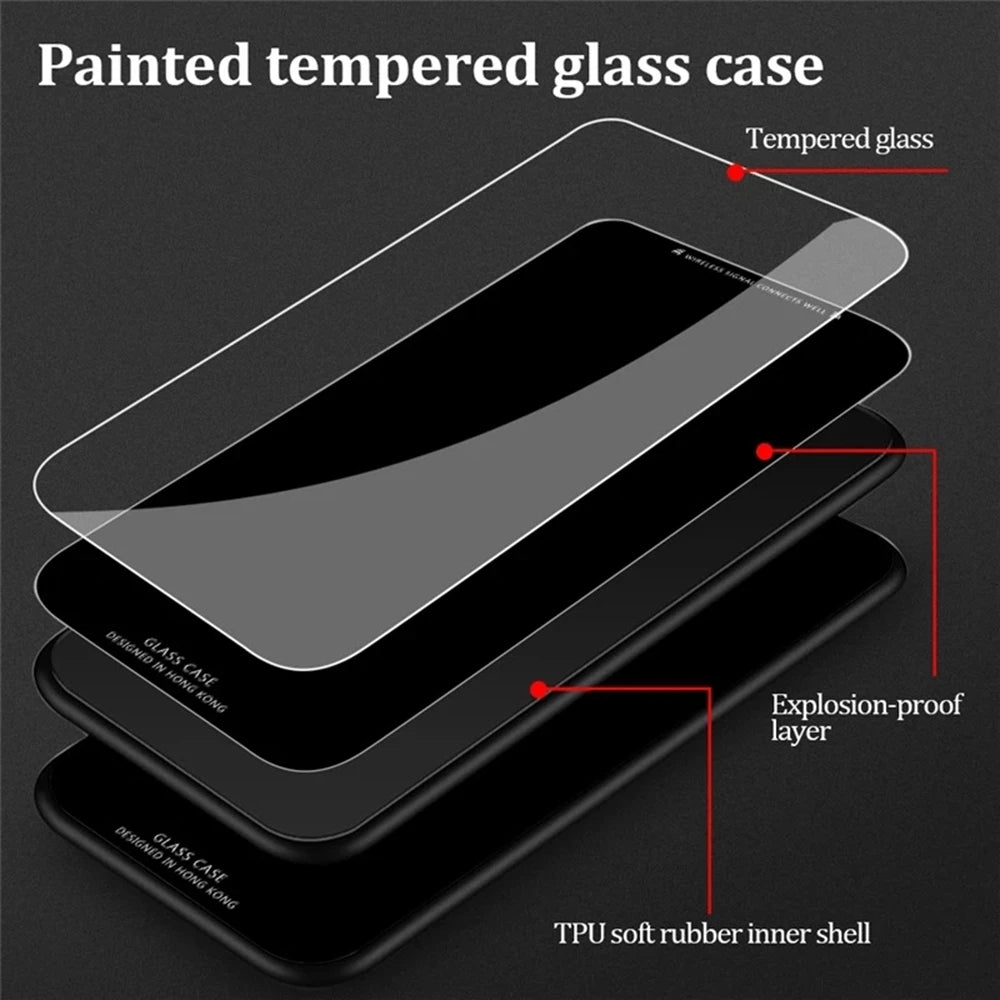 Coque de téléphone Jujutsu Kaisen Yuta Okkotsu en verre pour S24 Ultra Samsung S23 Fe S22 S20 S21 Plus Galaxy A54 A34 A24 A53 Note 20