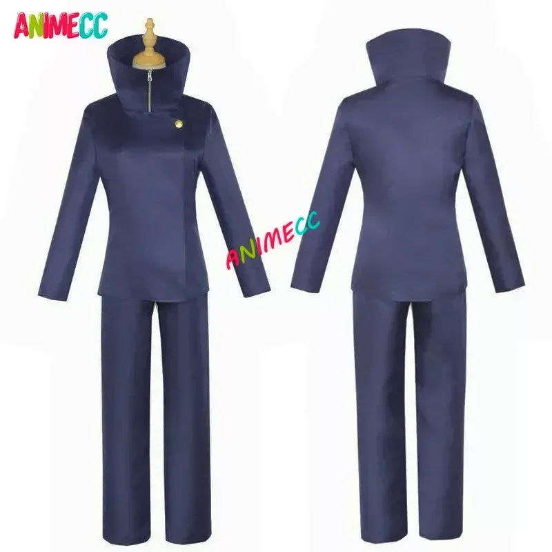 ANIMECC in Stock S-2xL Toge Inumaki Cosplay Costume Wig Tattoo Sticker Shoes Halloween Christmas Party School Uniform Outfit Men - Jujutsu Kaisen Merch - Free Shipping Buy Now