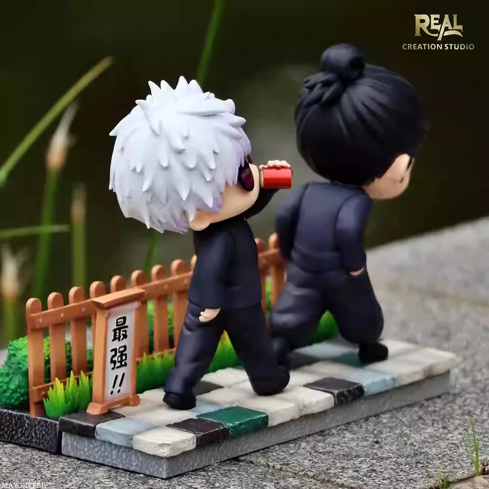 Jujutsu Kaisen Anime Figure Satoru Gojo Geto Suguru Action Figurine Q Version PVC Statue Model Doll Toys Collection Decor Gift - Jujutsu Kaisen Merch - Free Shipping Buy Now