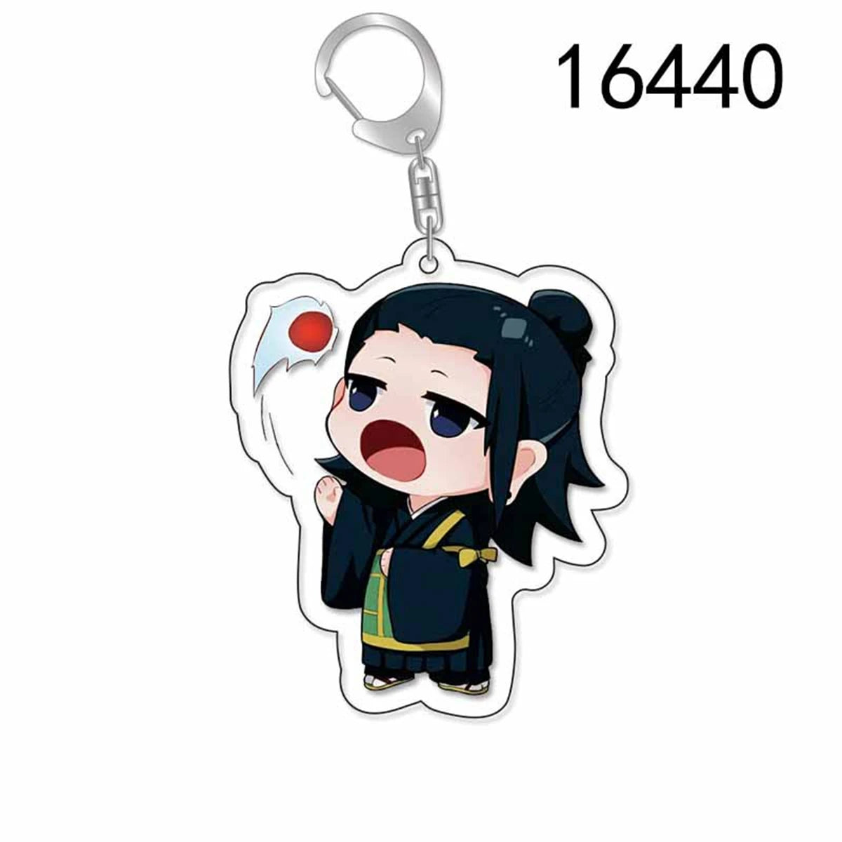 Porte-clés en acrylique Anime - Pendentif personnage de dessin animé Jujutsu Kaisen, adapté aux sacs et aux clés, cadeaux de cosplay, cadeau parfait pour les fans