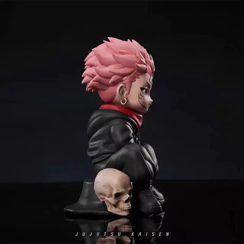 Jujutsu Kaisen Figure Itadori Yuji Gojo Satori Fushiguro Megumi Kugisaki Kawaii Toy Car Decoration PVC Model Gift - Jujutsu Kaisen Merch - Free Shipping Buy Now