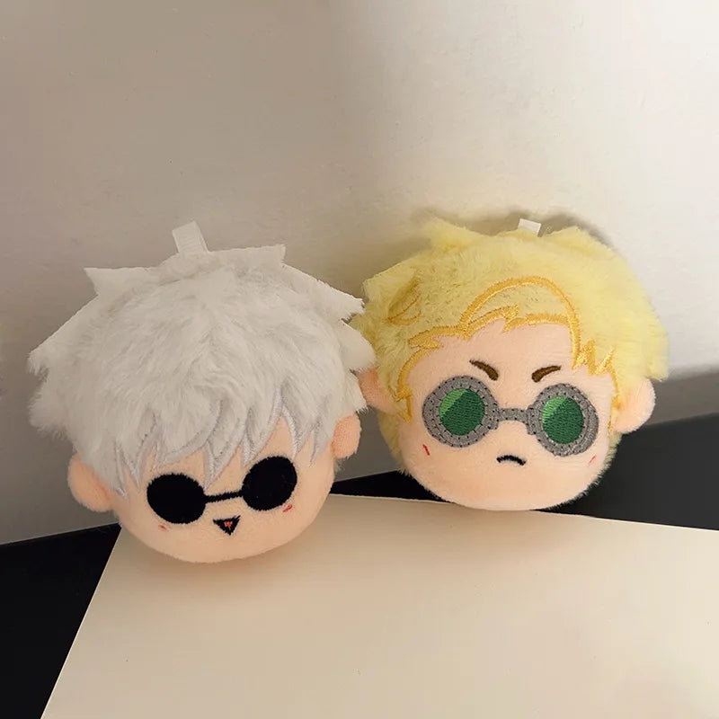 New Jujutsu Kaisen  Plush Pendan Gojo Satoru Dolls School Bag Pendants Geto Suguru Cute Soft Stuffed  For Kid Christmas - Jujutsu Kaisen Merch - Free Shipping Buy Now