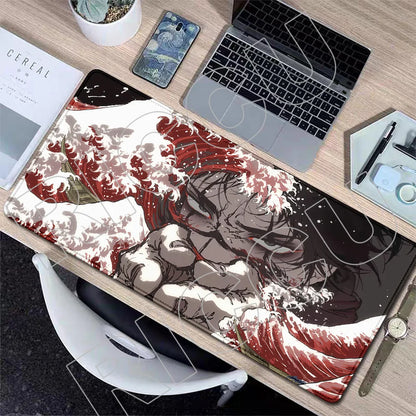XXL J-Jujutsu Kaisen Gojo Satoru Mouse Pad Carpet Cartoon Anime Gaming Mousepad Non-Slip Rubber Desk Mat Computer Laptop Office