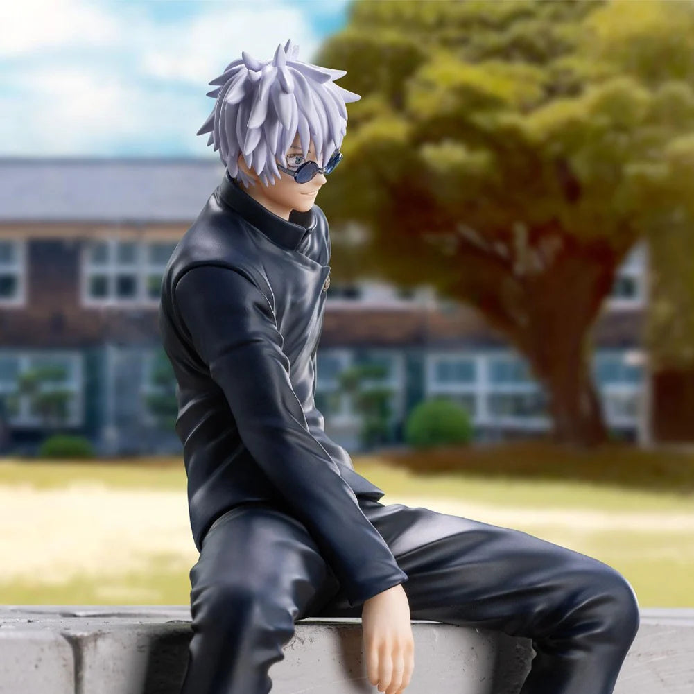 14cm JJK Anime Figure gojo Sitting Posture Action Figure Geto Suguru Figurine PVC Adult Collection Model Toys Decoration Gifts - Jujutsu Kaisen Merch - Free Shipping Buy Now