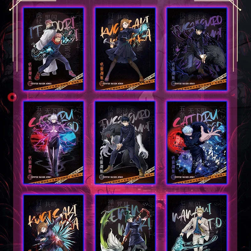 Jujutsu Kaisen Ultimate Collection, Gojo Glory Card Set, Premium Merchandise, Limited Time OfferPremium Anime Merch