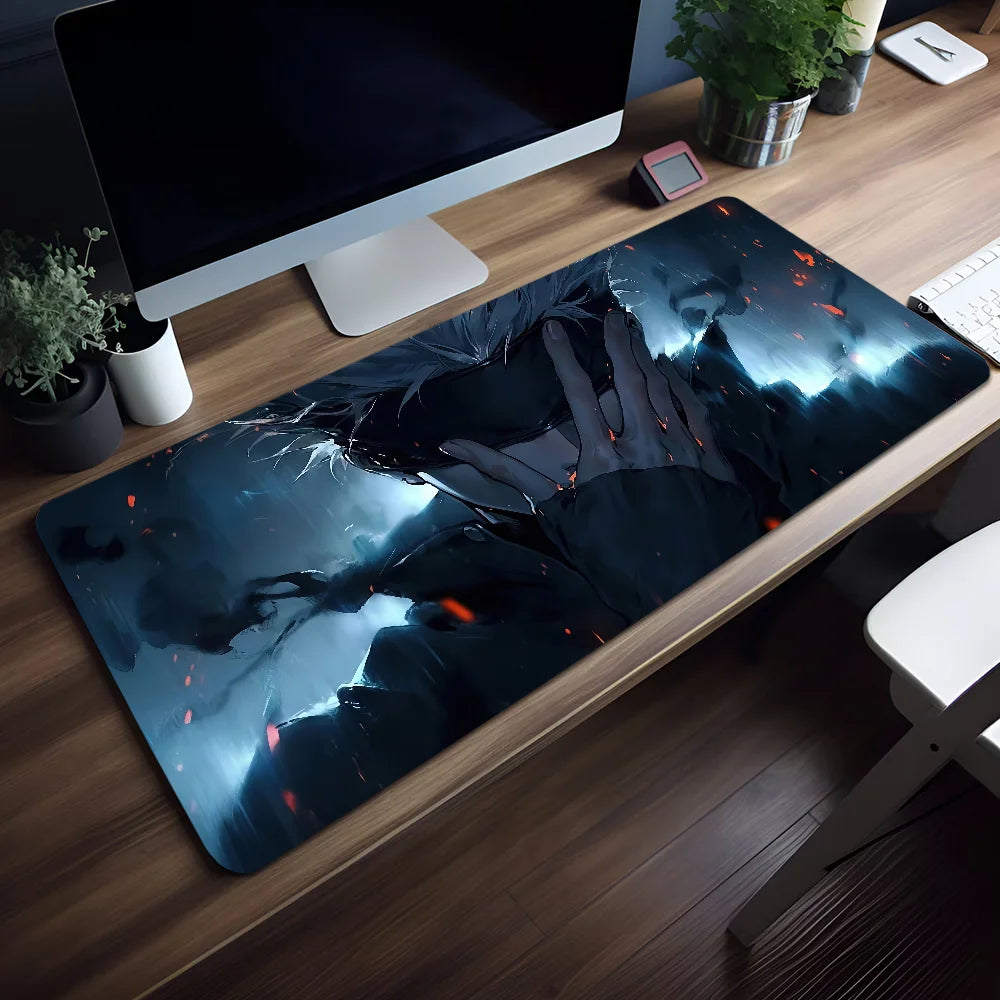 J-Jujutsu K-Kaisen Cool Mouse Pad Non-slip Thickened Large Writing Lockedge Office Student Gaming Cushion MousePad