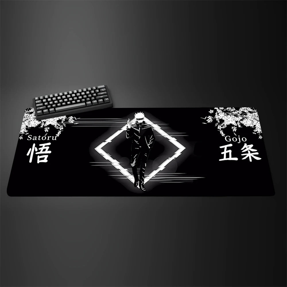 Hot Large Anime Jujutsu Kaisen 40x90CM Mouse Pad Ryomen Sukuna MousePad Satoru Gojo Computer Gaming laptop Accessories Desk Mat