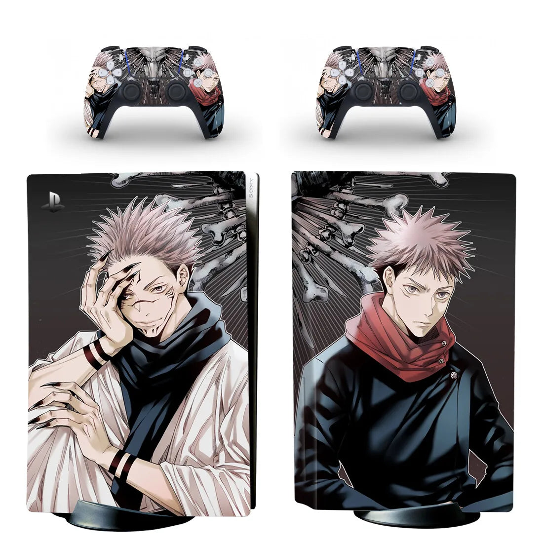 New Anime Jujutsu Kaisen Gojo PS5 Disc Skin Sticker Decal Cover for Console Controller PS5 Standard Disk Skin Sticker Vinyl