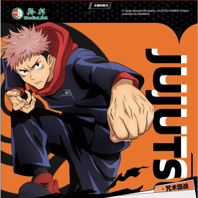 Genuine KAYOU Anime Jujutsu Kaisen Cards BP MR UR Collection Cards Satoru Gojo Character Itadori Yuji Game Card Toy