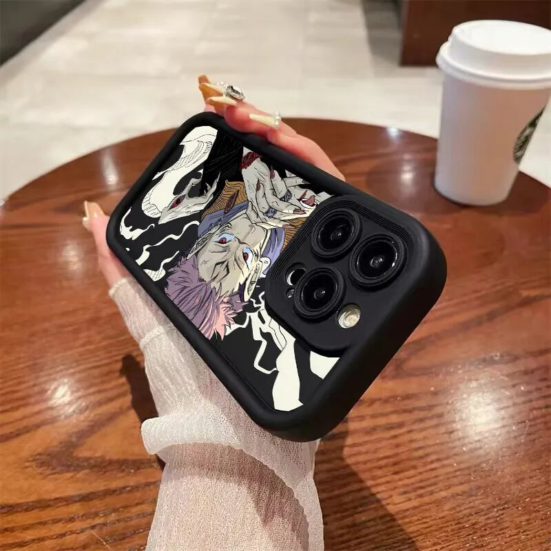 Jujutsu Kaisen Gojo Satoru housse en Silicone pour Motorola MOTO Edge 40 50 Pro Fusion Ultra G85 G35 G75 G05 G84 G15 G34 E14