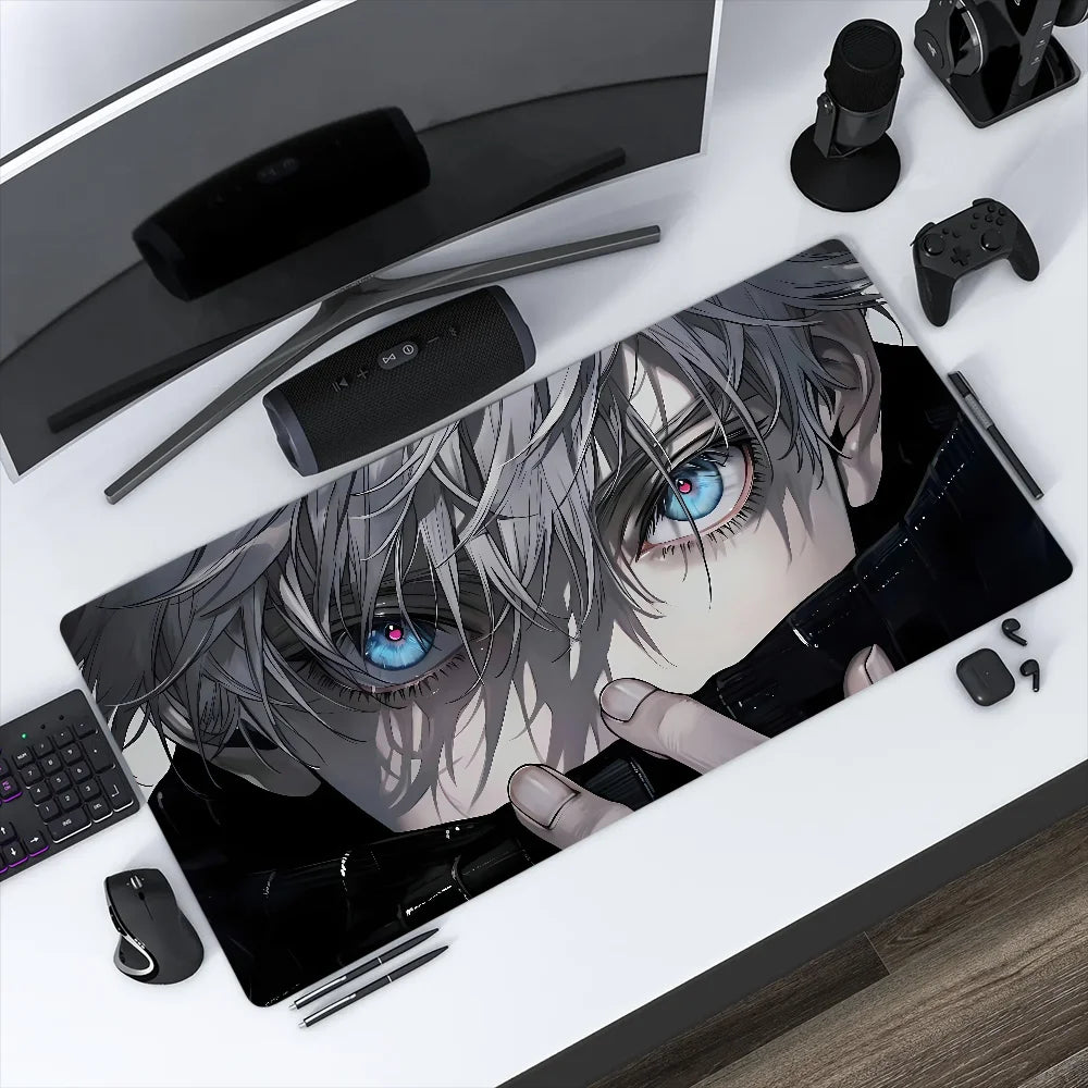 J-Jujutsu K-Kaisen Cool Mouse Pad Non-slip Thickened Large Writing Lockedge Office Student Gaming Cushion MousePad