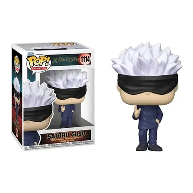 Funko Pop! Jujutsu Kaisen Megumi Fushiguro 1112# Yuji Itadori 1163# SATORU GOJO 1114# 1137# 1885# Model Ornaments Xmas Kid Gift
