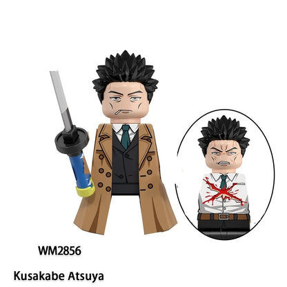 Jujutsu Kaisen Anime Cartoon Gojo Satoru Itadori Yuj Fushiguro Megumi Okkostu Yuta Building Blocks Mini Action Figures Kids Toy - Jujutsu Kaisen Merch - Free Shipping Buy Now