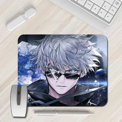 HYBXAXC 450x400mm Jujutsu Kaisen Gaming Mouse Pad XS Small Mousepad For PC Gamer Desktop Decoration Office Mouse Mat Deskmat Rug