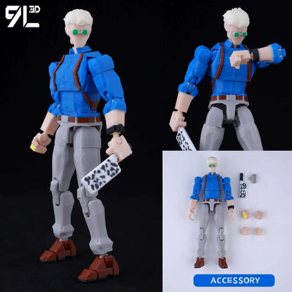 9L3D Printed Anime Jujutsu Kaisen Sukuna Yuji Yuta Satoru Gojo Lucky Dummy 13 Movable Shapeshift Action Figures Mannequin Toys - Jujutsu Kaisen Merch - Free Shipping Buy Now