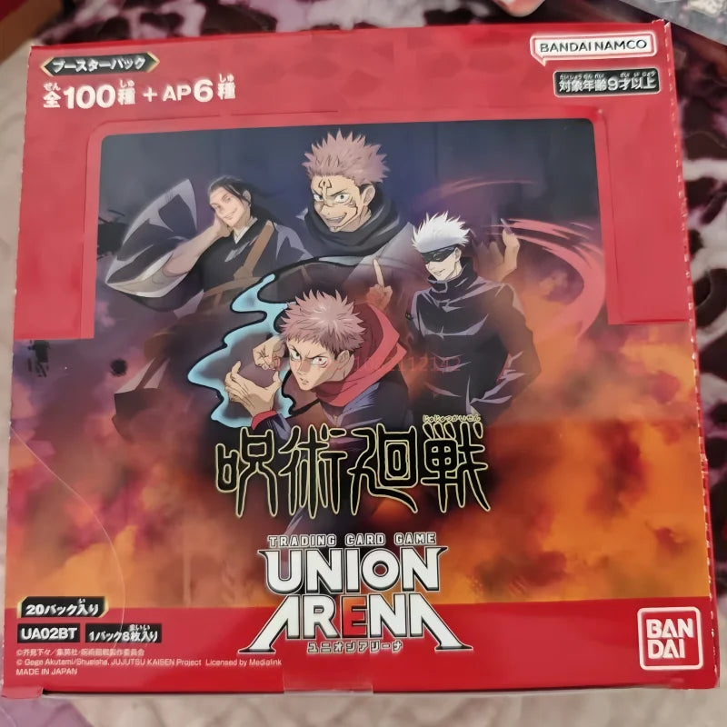 Genuine Japanese Jujutsu Kaisen Anime Bandai UA UNION ARENA Top Battle Trading Union Arena card game Children's Collections Toys