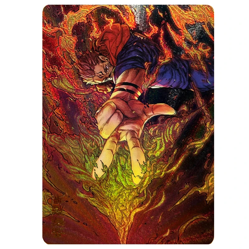 DIY CARDS Jujutsu Kaisen Ryomen Sukuna Itadori Yuji Satoru Gojo Christmas birthday gift collectible card foil stamping signature