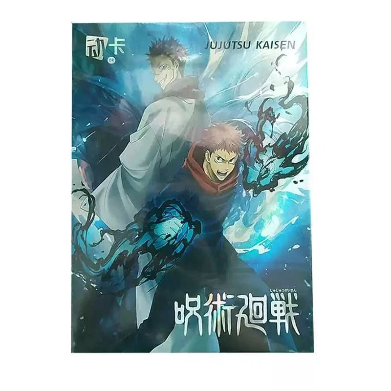 Carte Jujutsu Kaisen Gojo Satoru Fushiguro Megumi Itadori Yuji Warlock, carte de théâtre comique SKP NP, carte de Collection, jouet cadeau pour enfant