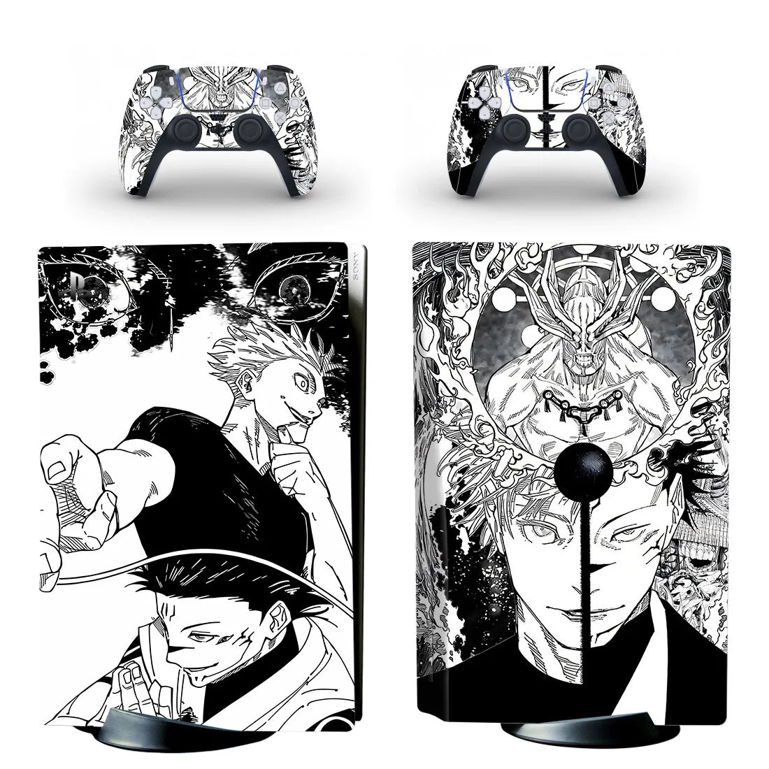 New Anime Jujutsu Kaisen Gojo PS5 Disc Skin Sticker Decal Cover for Console Controller PS5 Standard Disk Skin Sticker Vinyl