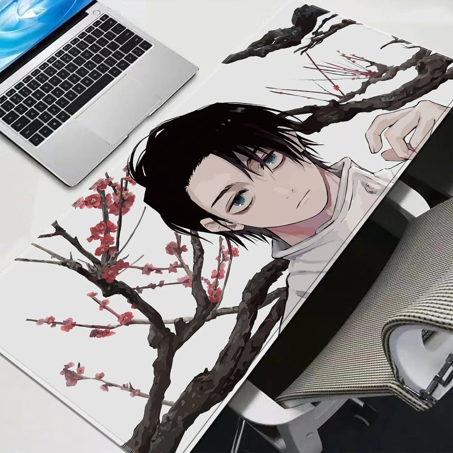 HD Anime Purple Mouse Pads Yuta Okkotsu Gaming Keyboard Rug Laptop Mousepad PC J-Jujutsu Kaisen Gamer Cabinet Extended Desk Mat