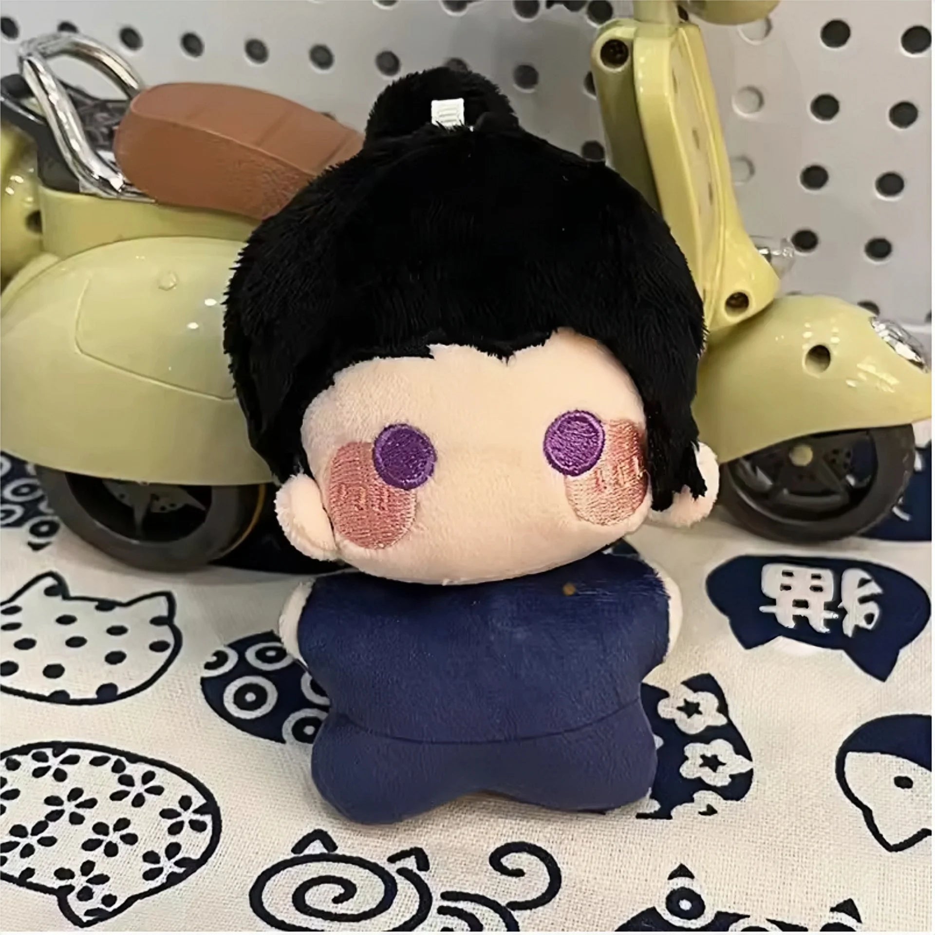 2025New Jujutsu Kaisen Keychain Plush Toys Anime Geto Suguru Satoru Gojos Doll Peluche Brinquedo Stuff Toys Fans Birthday Gifts - Jujutsu Kaisen Merch - Free Shipping Buy Now