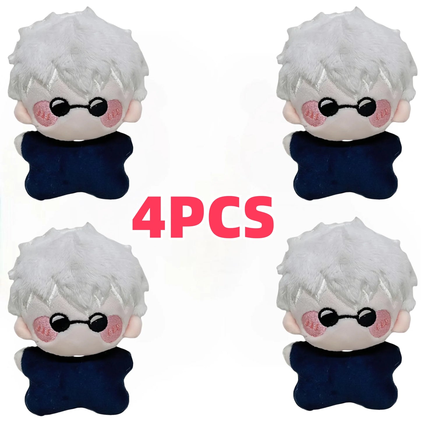 2025New Jujutsu Kaisen Keychain Plush Toys Anime Geto Suguru Satoru Gojos Doll Peluche Brinquedo Stuff Toys Fans Birthday Gifts - Jujutsu Kaisen Merch - Free Shipping Buy Now