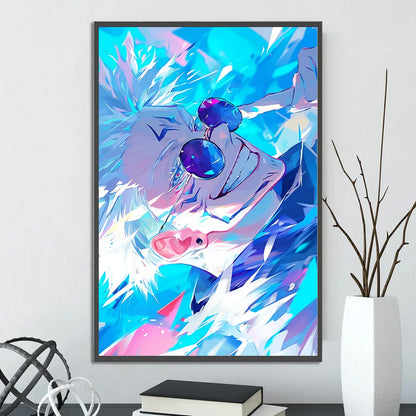 Jujutsu Kaisen Gojo Satoru Self-adhesive Poster Figures Home Decoration Anime Wallpaper Painting Wall Art Bedroom Cartoons Decor