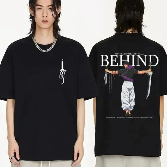 Anime Jujutsu Kaisen Fushiguro Toji To The One Who Lfft It All Behind Graphic T Shirt Men Women Casual Harajuku T-shirt Y2k Tops - Jujutsu Kaisen Merch - Free Shipping Buy Now