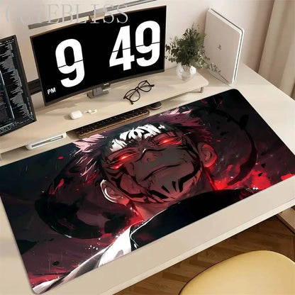 Hot Anime Jujutsu Kaisen Large Mouse Pad Ryomen Sukuna MousePads Computer Gaming Peripheral Accessories Desk Mat XXL 40x90CM