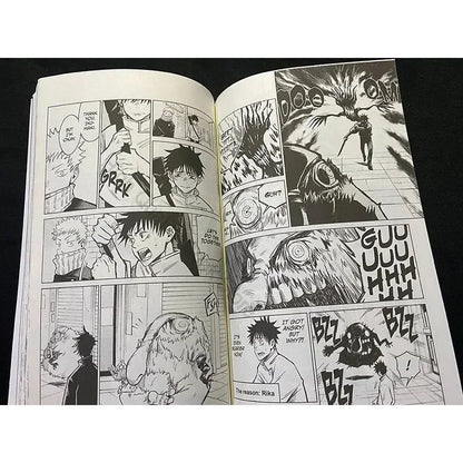 Anime Jujutsu Kaisen Japan Youth Teens Fantasy Science Mystery Suspense English Version Manga Comic Book