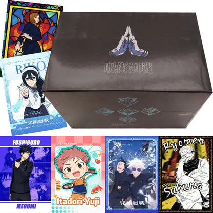 Jujutsu Kaisen Hobby Creative Collection Cards Fantasy Anime Highly Popular Characters Peripheral Card Bricks Kids Trendy Gifts
