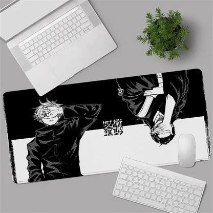 Jujutsus Kaisens Hot Pad Mouse Gaming Keyboard Computer Mat Deskmat Mousepad Gamer Mausepad Pc Accessorie Table Pad Mats Cabinet
